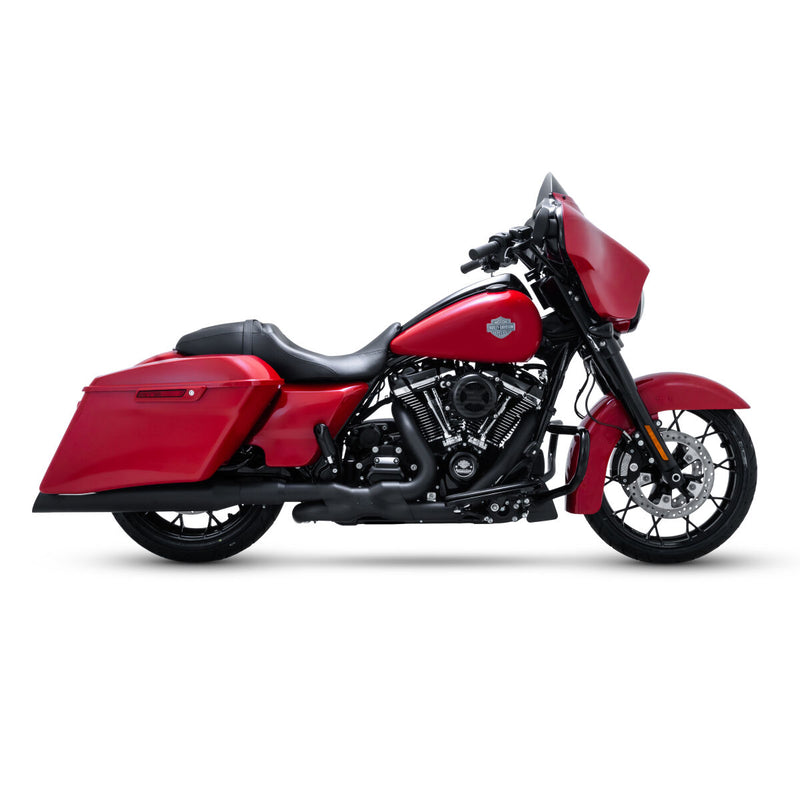 Vance & Hines Power Duals Header Pipe With PCX Technology In Black For Harley-Davidson 2017-2023 Touring Models