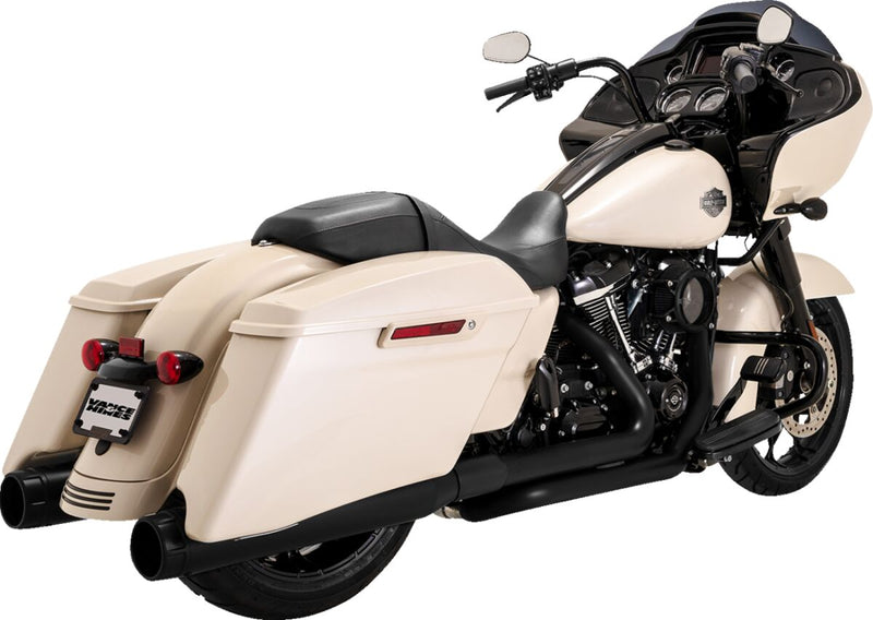 Vance & Hines Dresser Duals Headpipe In Black With PCX Technology For Harley-Davidson 2017-2024 Touring Models