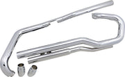 Cobra Speedster Slashdown Exhaust System Chrome Staggered Full System Aluminium Steel