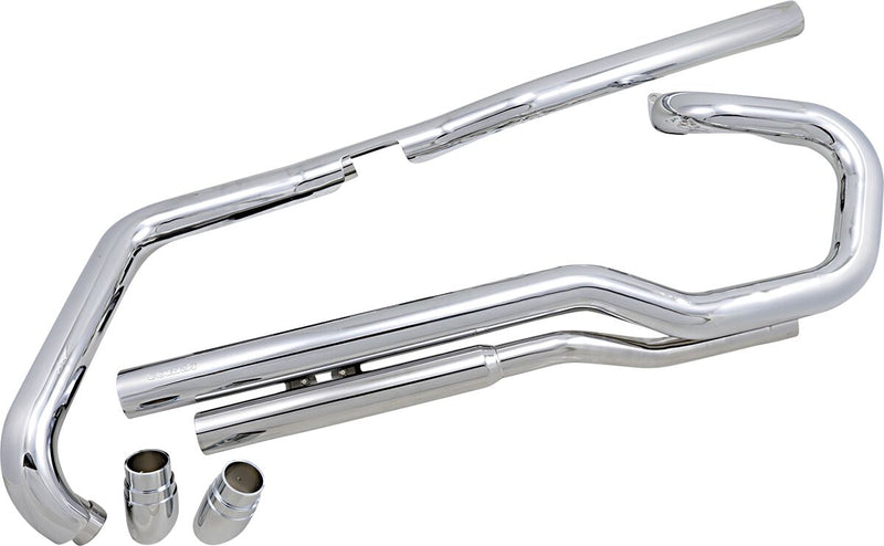 Cobra Speedster Slashdown Exhaust System Chrome Staggered Full System Aluminium Steel