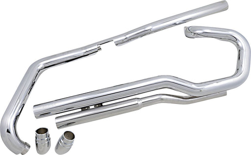 Cobra Speedster Slashdown Exhaust System Chrome Staggered Full System Aluminium Steel