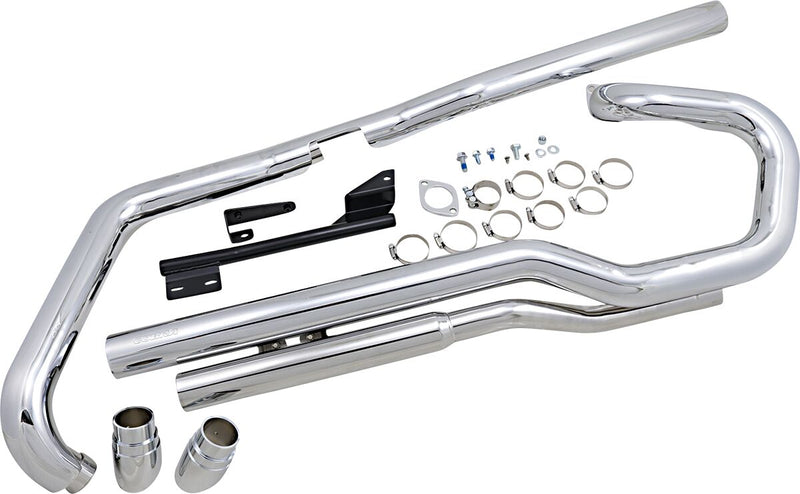 Cobra Speedster Slashdown Exhaust System Chrome Staggered Full System Aluminium Steel Each
