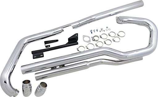 Cobra Speedster Slashdown Exhaust System Chrome Staggered Full System Aluminium Steel Each