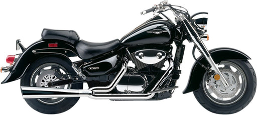 Cobra Power Pro 2:1 Exhaust System Chrome Megaphone Full System Steel