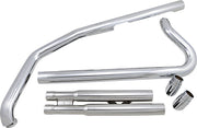Cobra Speedster Slashdown Exhaust System Chrome Staggered Full System Aluminium Steel