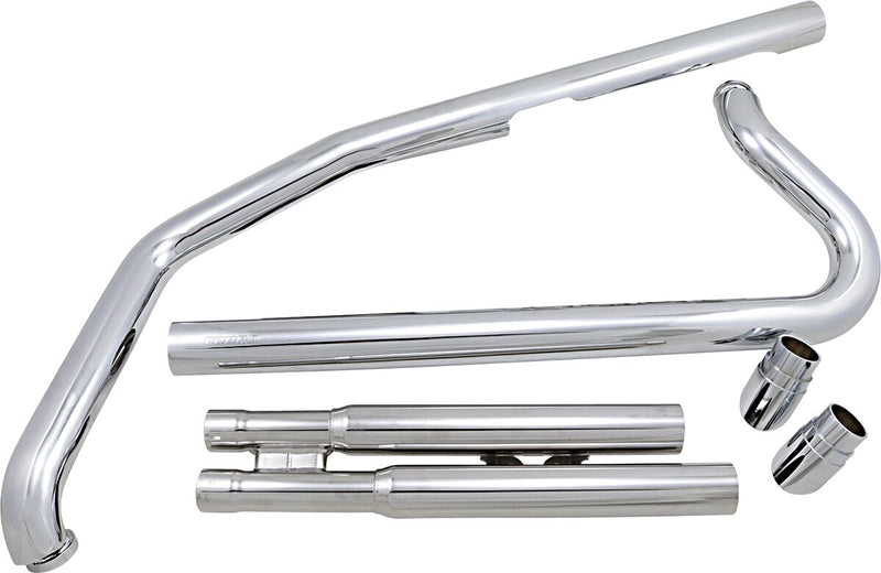 Cobra Speedster Slashdown Exhaust System Chrome Staggered Full System Aluminium Steel