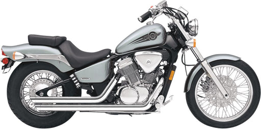 Cobra Streetrod Slashdown Exhaust System Chrome Staggered Full System Steel