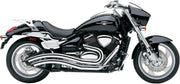 Cobra Speedster Swept Exhaust System Chrome Curved Long Full System Steel