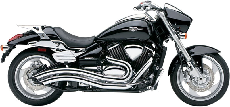 Cobra Speedster Swept Exhaust System Chrome Curved Long Full System Steel