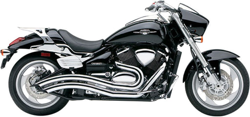 Cobra Speedster Swept Exhaust System Chrome Curved Long Full System Steel