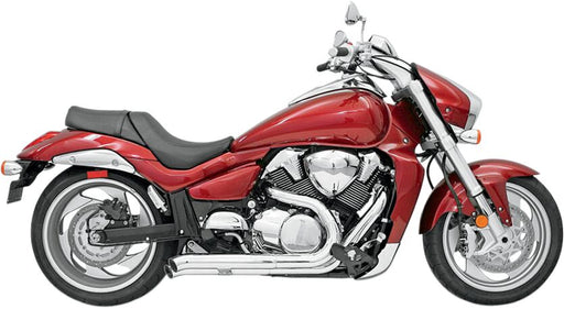 Bassani Xhaust Pro Street Over and Under Turn Out Exhaust System Prostreet Chrome Straight Full System Steel