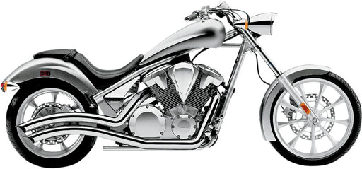 Cobra Speedster Swept Exhaust System Chrome Curved Long Full System Steel