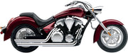 Cobra Speedster Slashdown Exhaust System Chrome Staggered Full System Aluminium Steel