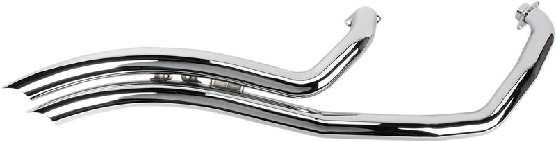 Cobra Speedster Swept Exhaust System Chrome Curved Long Full System Steel