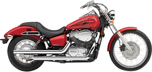 Cobra Dragster Exhaust System Chrome Staggered Straight Full System Steel