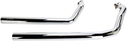 Cobra Dragster Exhaust System Chrome Staggered Straight Full System Steel