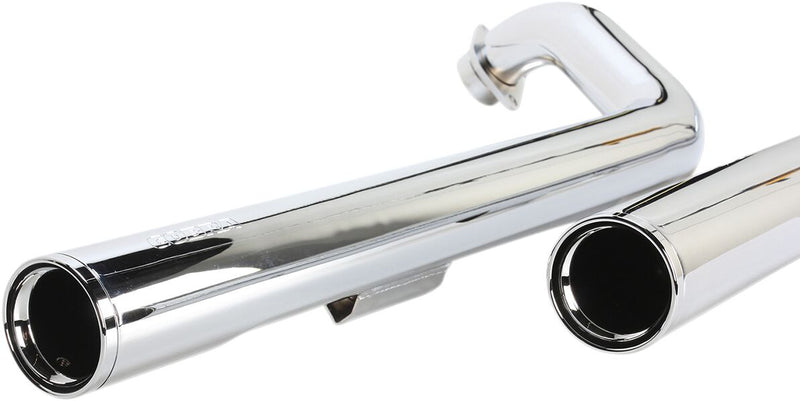 Cobra Dragster Exhaust System Chrome Staggered Straight Full System Steel Each