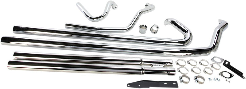 Cobra Speedster Xtra Long Exhaust System Chrome Extra Long Full System Aluminium Steel Each