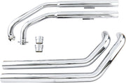Cobra Dragster Exhaust System Chrome Staggered Straight Full System Steel