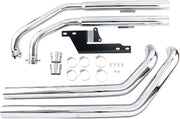 Cobra Dragster Exhaust System Chrome Staggered Straight Full System Steel Each