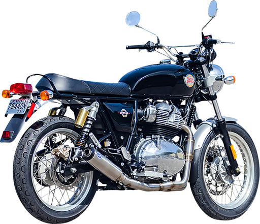 S&S Cycle Qualifier 2:1 Race Only Exhaust System for 2019-2023 ROYAL ENFIELD Full System Stainless Steel