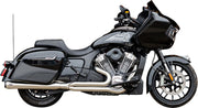 S&S Cycle 2-into-1 Qualifier Exhaust System for 2020-2026 INDIAN Brushed Silver 49 State #550-1132