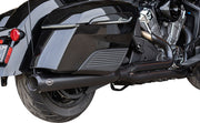 S&S Cycle 2-into-1 Qualifier Exhaust System for 2020-2026 INDIAN Guardian Black 49 State #550-1133