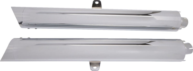 Cobra Classic Slip-On Mufflers Round Pair