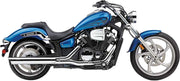 Cobra 4" Slip-On Muffler Chrome Round Steel