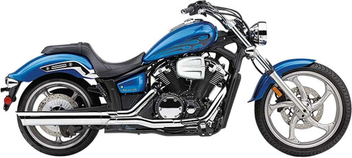 Cobra 4" Slip-On Muffler Chrome Round Steel