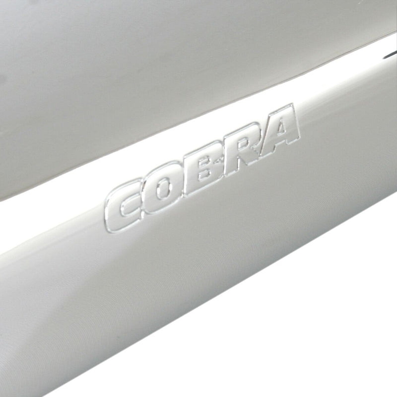 Cobra 4" Slip-On Muffler Chrome Round Steel Each