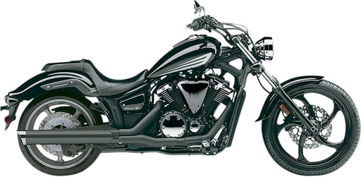 Cobra 4" Slip-On Muffler Black Round Steel