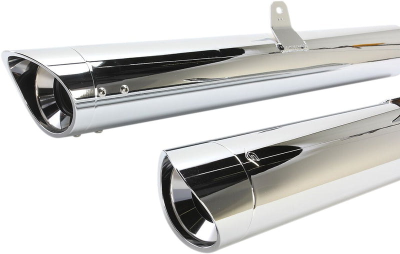 Cobra 4" Slip-On Mufflers Round Pair