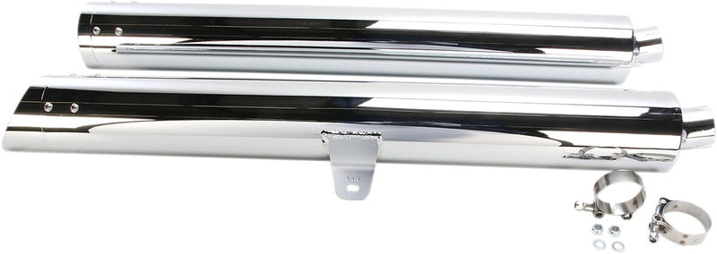 Cobra 4" Slip-On Mufflers Round Pair