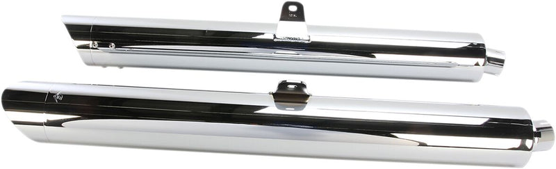 Cobra 4" Slip-On Mufflers Round Pair
