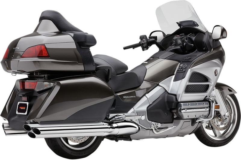 Cobra 6-into-6 Slip-On Mufflers Straight Can Pair