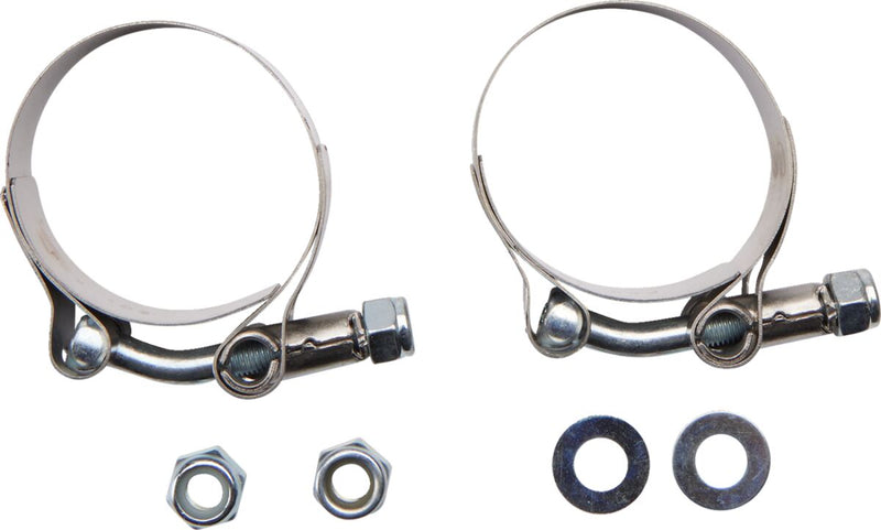Cobra 6-into-6 Slip-On Mufflers Straight Can Pair