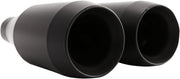 Trask Black Slip-On Mufflers for 2015-2016 Indian Scout Motorcycles #TM-3042BK