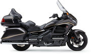 Cobra 4" Slip-On Mufflers Chrome Round Pair