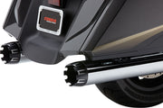 Cobra 4" Slip-On Mufflers Chrome Round Pair