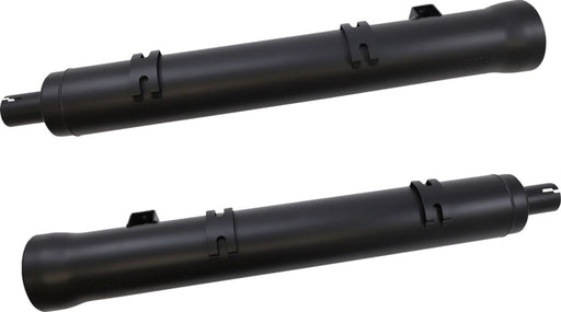 Cobra Neighbour Haters Slip-On Mufflers In Black For Indian 2014-2024 Chieftain, Challenger, Roadmaster & Springfield Models