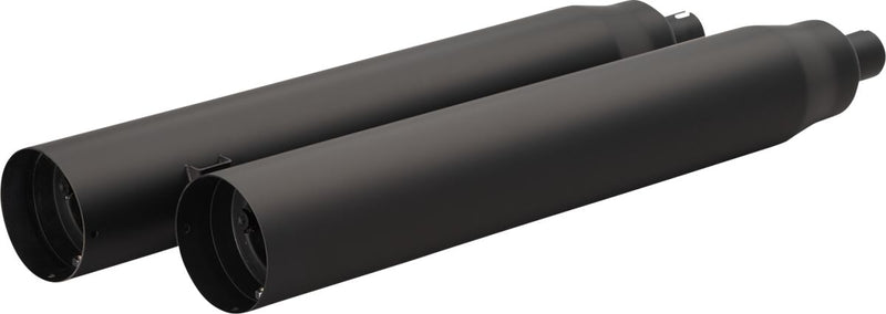 Khrome Werks Black 4.5 in. War Hammer Muffler with out Bags for Various Indian Motorcycles