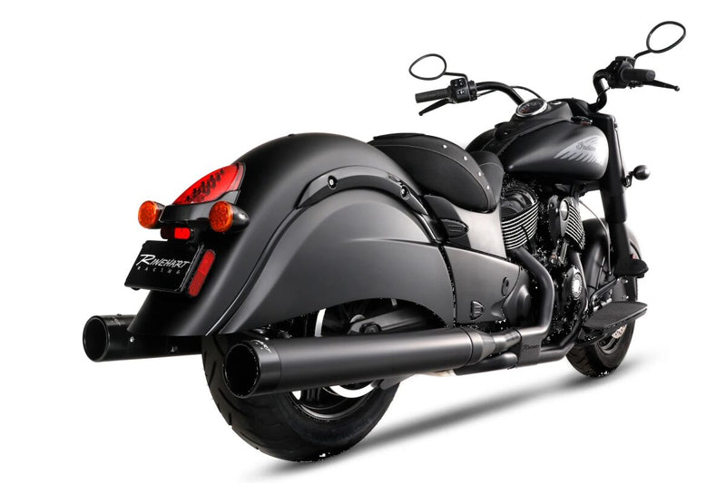 Muffler Slip-On 4" DBX40 Duals for Indian