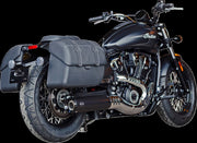 S&S Cycle Grand National Slip-On Mufflers for 2025-2026 INDIAN Guardian Black #550-1121
