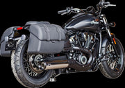 S&S Cycle Grand National Slip-On Mufflers for 2024-2026 INDIAN Chrome Silver #550-1122