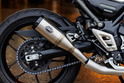 S&S Cycle Grand National Slip-On Muffler for 2024-2026 TRIUMPH Stainless Steel #550-1143
