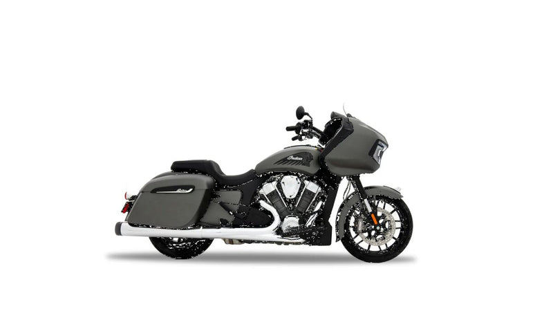 Rinehart Racing 4.5" DBX45 Slip-On Mufflers for Indian for 2014-2026 INDIAN Left Right Exhaust Pair #500-0565-SLASH