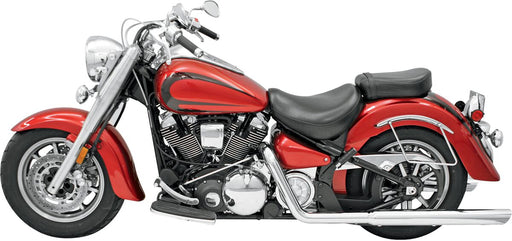 Bassani Xhaust True Dual Crossover Head Pipe Header Chrome Steel Set