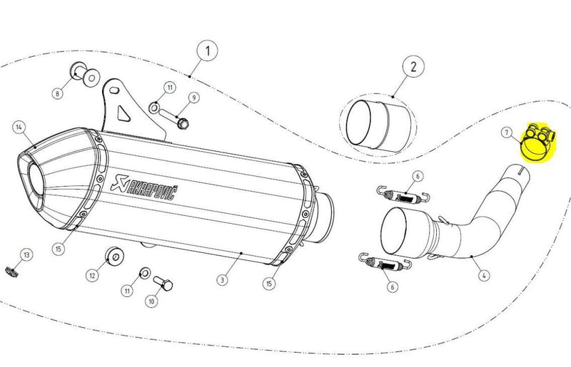 Replacement Exhaust & Muffler Clamp