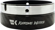 Khrome Werks Billet-Tip Exhaust End Cap Carbon Each